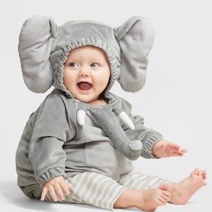 Hyde and Eek Infant elephant plush costume